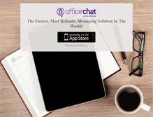Tablet Screenshot of officechat.com
